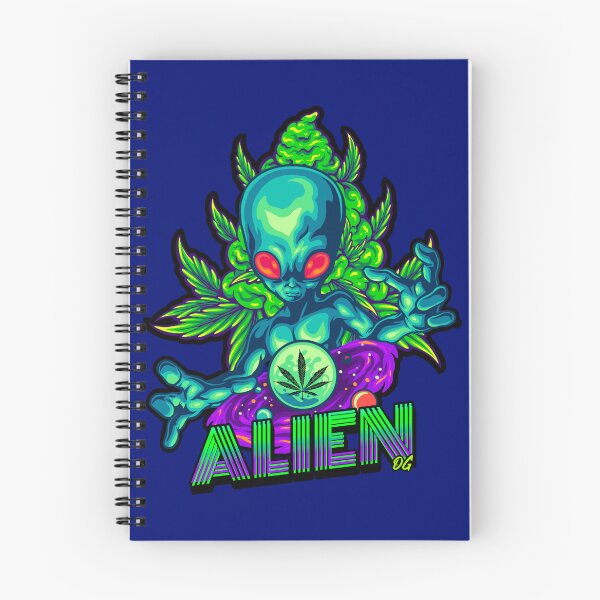 Item preview, Alien OG - Holding the universe - Weed Strains - Stoner Merch designed and sold by YomeHayin.