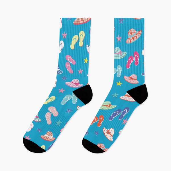 Item preview, summer beach pattern designed and sold by inkbearblue.