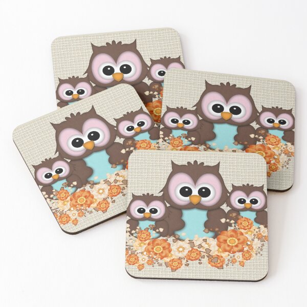 Item preview, Pretty Owls, fantasy design designed and sold by LoneAngel.