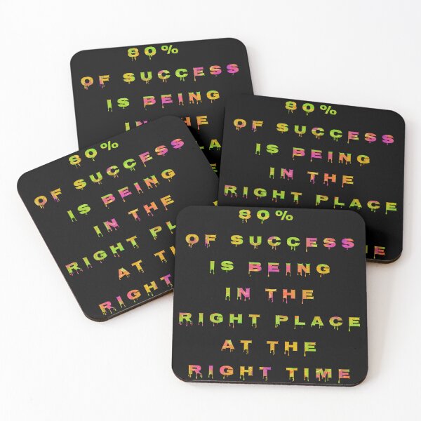 Item preview, 80% of Success..., words with pattern by Marina Daniluka designed and sold by MariDaniArt.