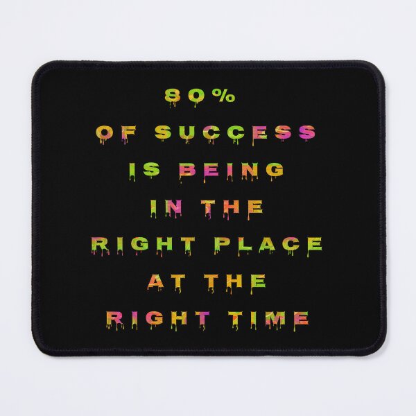 Item preview, 80% of Success..., words with pattern by Marina Daniluka designed and sold by MariDaniArt.