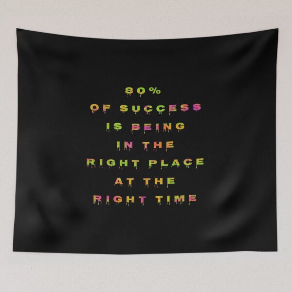 Item preview, 80% of Success..., words with pattern by Marina Daniluka designed and sold by MariDaniArt.