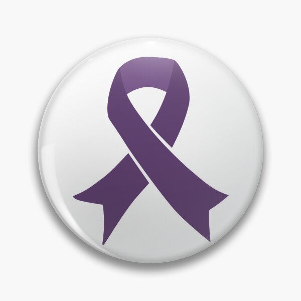 Item preview, Purple Awareness Ribbon designed and sold by PridePositivity.