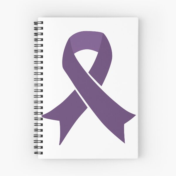 Item preview, Purple Awareness Ribbon designed and sold by PridePositivity.