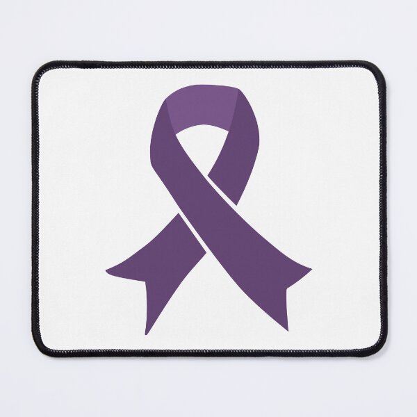 Item preview, Purple Awareness Ribbon designed and sold by PridePositivity.