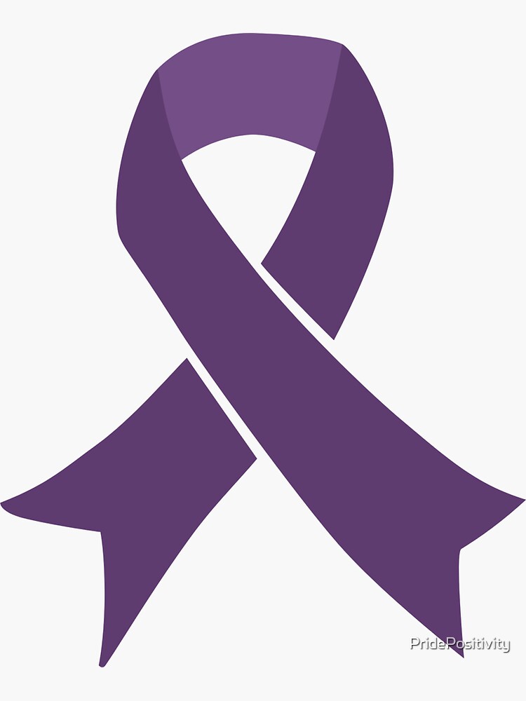 Awareness Ribbon - Purple