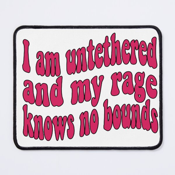 Item preview, I Am Untethered and my Rage Knows No Bounds! Always Sunny In Philadelphia inspired Life, Love, Quotes, Typography. designed and sold by retro10.