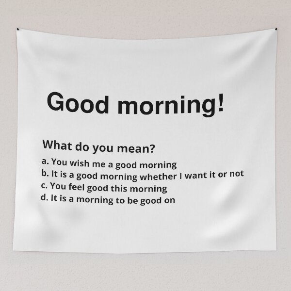 Item preview, Bilbo Good Morning  designed and sold by Tolkienian.