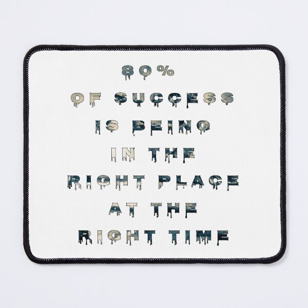 Item preview, 80% of Success..., words with pattern by Marina Daniluka designed and sold by MariDaniArt.