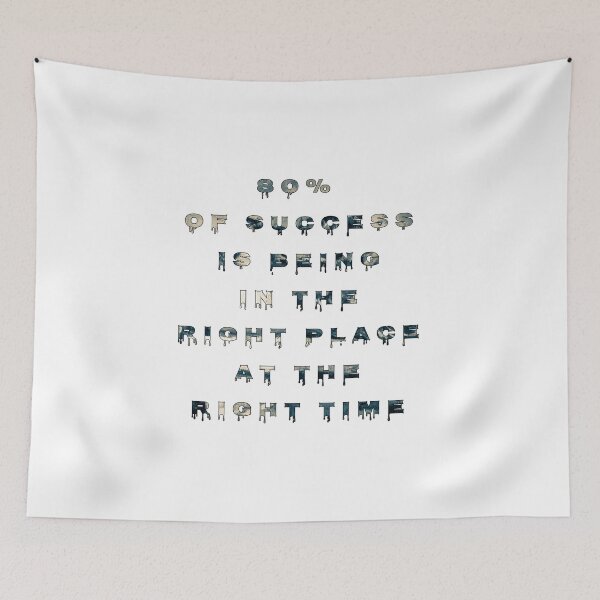 Item preview, 80% of Success..., words with pattern by Marina Daniluka designed and sold by MariDaniArt.