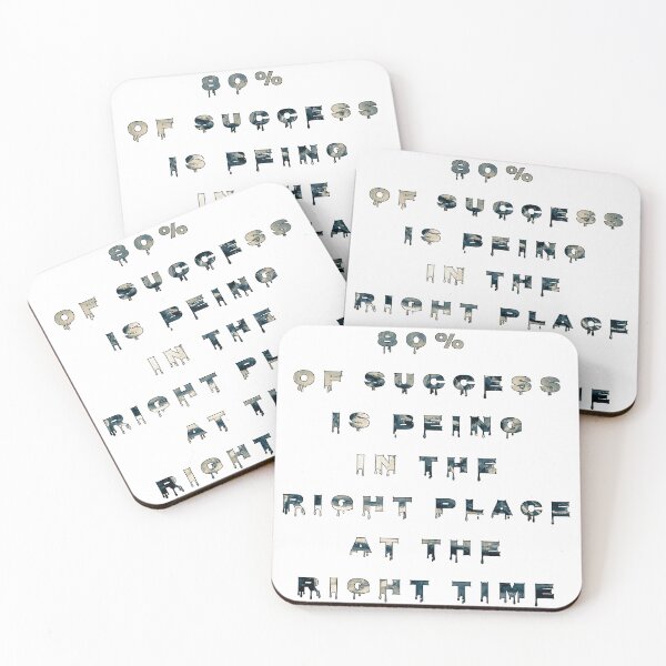 Item preview, 80% of Success..., words with pattern by Marina Daniluka designed and sold by MariDaniArt.