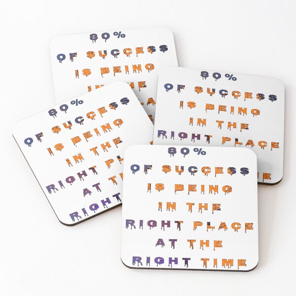 Item preview, 80% of Success..., words with pattern by Marina Daniluka designed and sold by MariDaniArt.