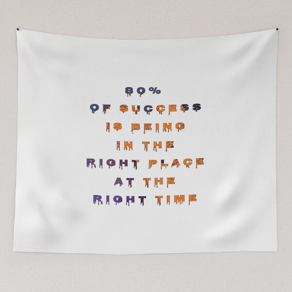 Item preview, 80% of Success..., words with pattern by Marina Daniluka designed and sold by MariDaniArt.