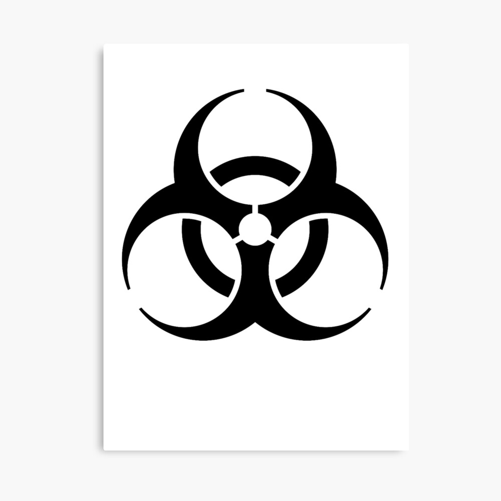  BIO HAZARD symbol Biological hazard Danger WARNING 