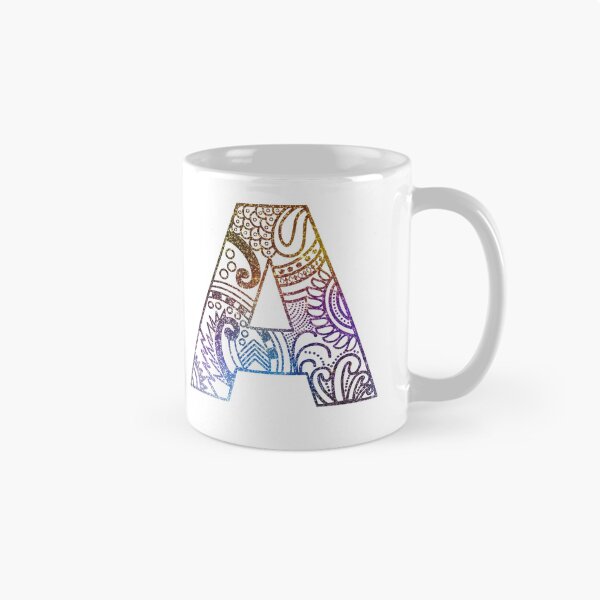 Item preview, Cute Floral Monogram A| Monogram A designed and sold by ModernStyleBoho.