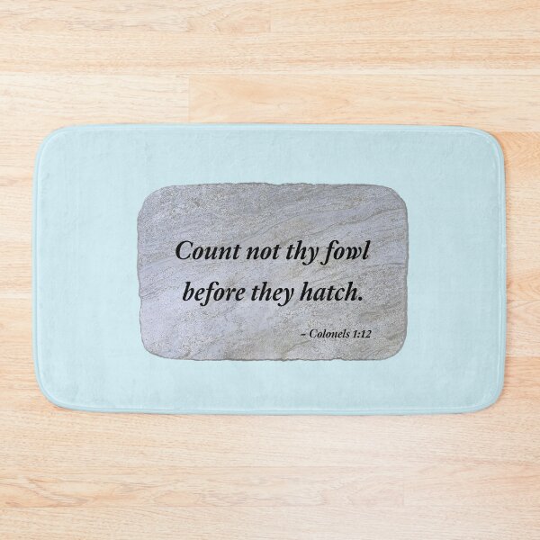 Item preview, Count not thy fowl before they hatch. designed and sold by Chemobius.