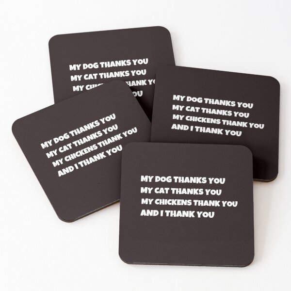 Item preview, My Dog Thanks You and I Thank You designed and sold by joseech.