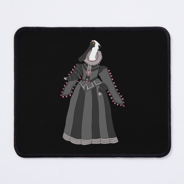 Item preview, Grey Royal Spoonbill on Black designed and sold by Digitaldingo.