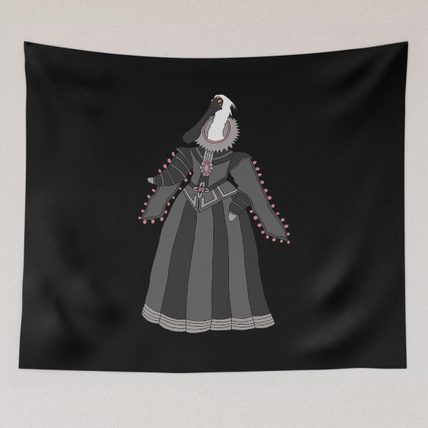 Item preview, Grey Royal Spoonbill on Black designed and sold by Digitaldingo.