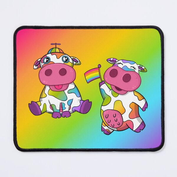 Item preview, Rainbow Pride Cows designed and sold by Lauren Jeanette.