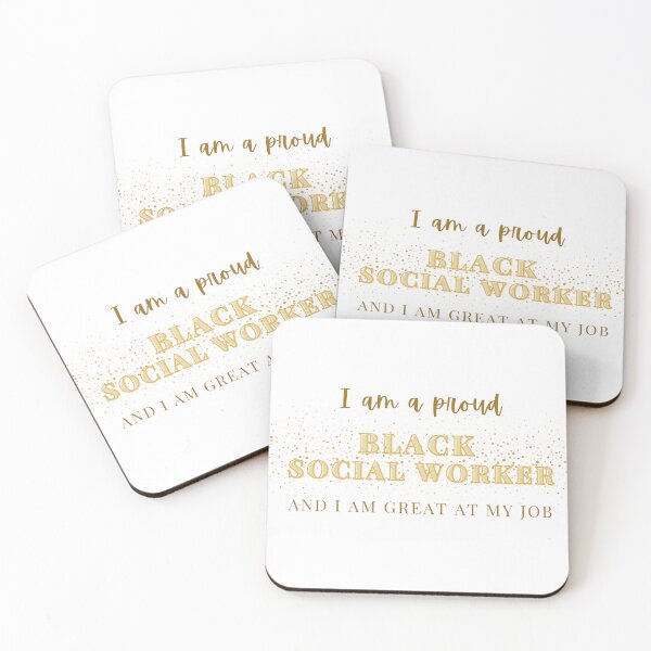 Item preview, Proud Black Social Worker designed and sold by CreeDesigns723.
