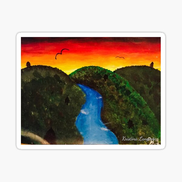 Fantasy Scenery Sticker