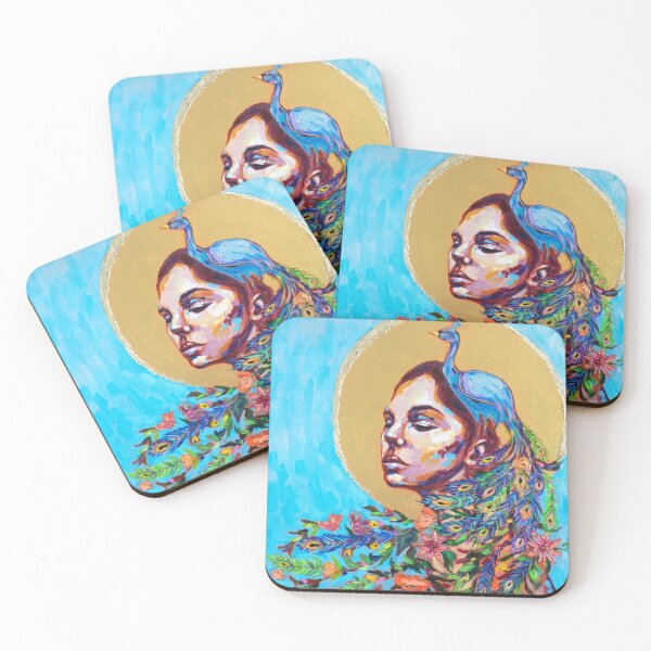Item preview, "Plumed Beauty"  designed and sold by Mozzafiatoart.