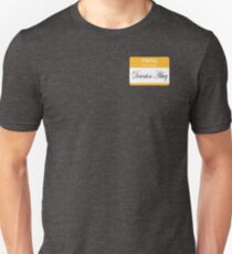 Hello badge (DA) Unisex T-Shirt