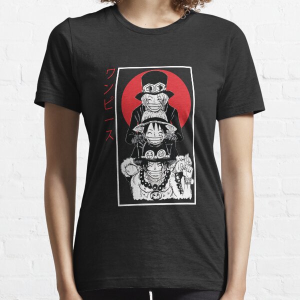 one piece luffy ace sabo T-shirt essentiel