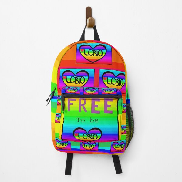 Item preview, Free to be LGBTQ+ Art designed and sold by LindyLuDrew.