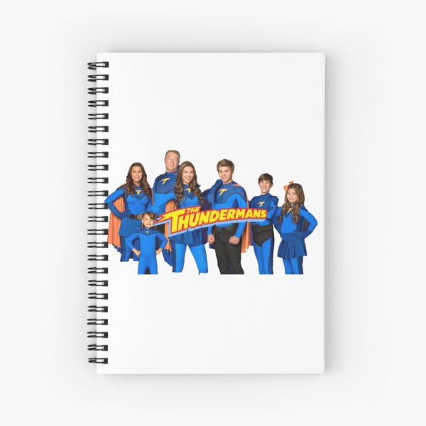 The Thunderman Spiral Notebook