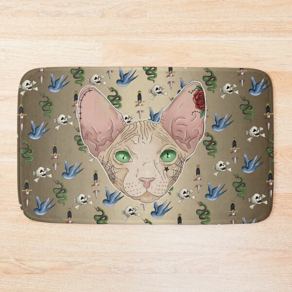 Item preview, Tattoo Sphynx Cat designed and sold by Kai K.