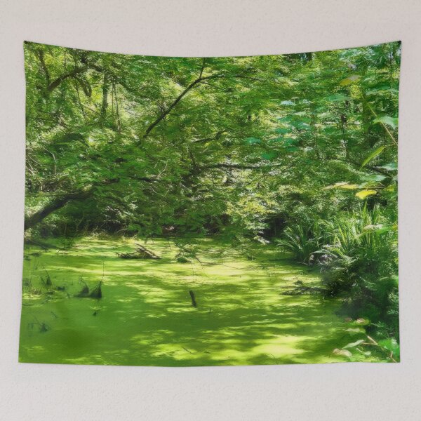 Item preview, The Pond Moss Green designed and sold by Pamela Storch.