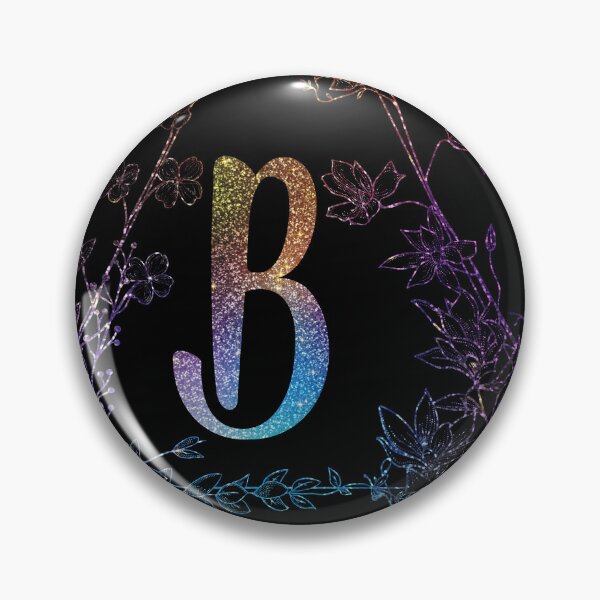 Item preview, Cute Floral Monogram B| Monogram B designed and sold by ModernStyleBoho.