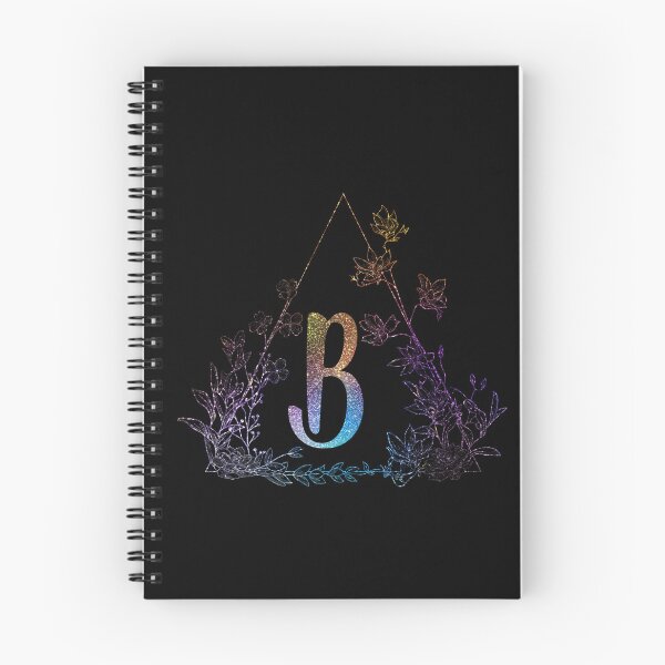 Item preview, Cute Floral Monogram B| Monogram B designed and sold by ModernStyleBoho.