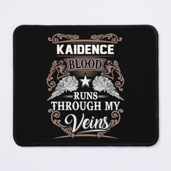 Artikelvorschau, Kaidence Name T Shirt - Kaidence Blood Runs Through My Veins Gift Item Tee entworfen und verkauft von masondilla.