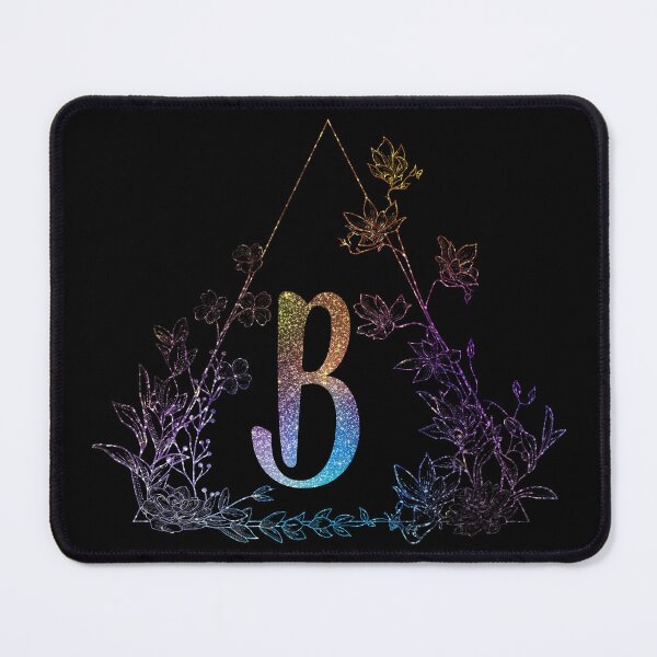 Item preview, Cute Floral Monogram B| Monogram B designed and sold by ModernStyleBoho.