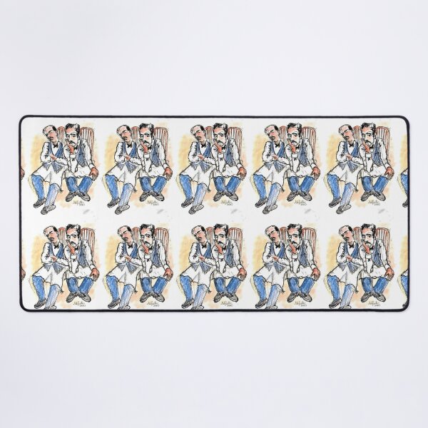 Item preview, Two Waiters Resting Between Customers designed and sold by DonSylvester.