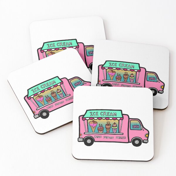 Artikelvorschau, Street food truck ice cream outdoors summer entworfen und verkauft von Nalidsa Sukprasert.