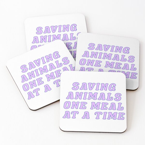 Item preview, Saving Animals One Meal At A Time designed and sold by Wicked Creationz.