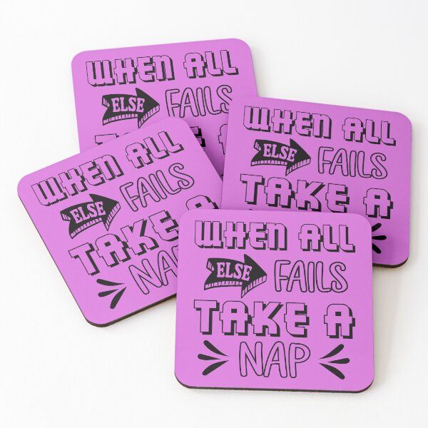 Item preview, When All Else Fails Take a Nap. Funny Motivational Quote, Funny Nap Quote  designed and sold by DesignHouse07.