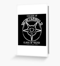 Winterhold College Greeting Card