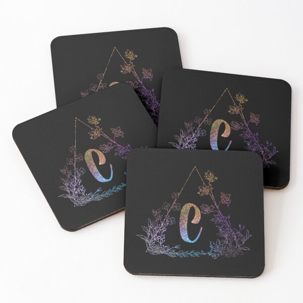 Item preview, Cute Floral Monogram C| Monogram C designed and sold by ModernStyleBoho.