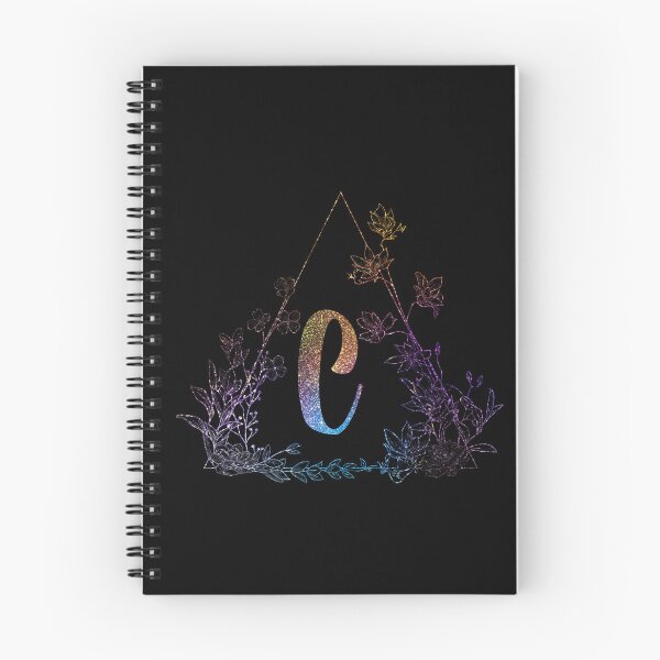 Item preview, Cute Floral Monogram C| Monogram C designed and sold by ModernStyleBoho.