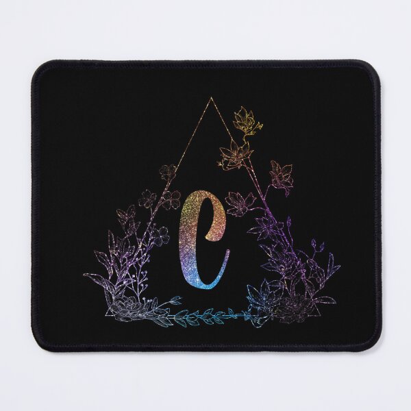 Item preview, Cute Floral Monogram C| Monogram C designed and sold by ModernStyleBoho.