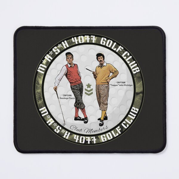 Item preview, 4077 Golf club -Hawkeye and Trapper - MASH 1970 designed and sold by Starboy Design.