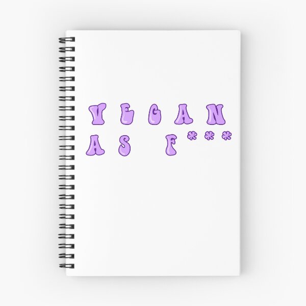 Item preview, Vegan as F*** designed and sold by Wicked Creationz.