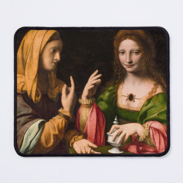 Item preview, The Conversion of the Magdalene | Bernardino Luini | 1520 Renaissance Christian Art designed and sold by CJET.