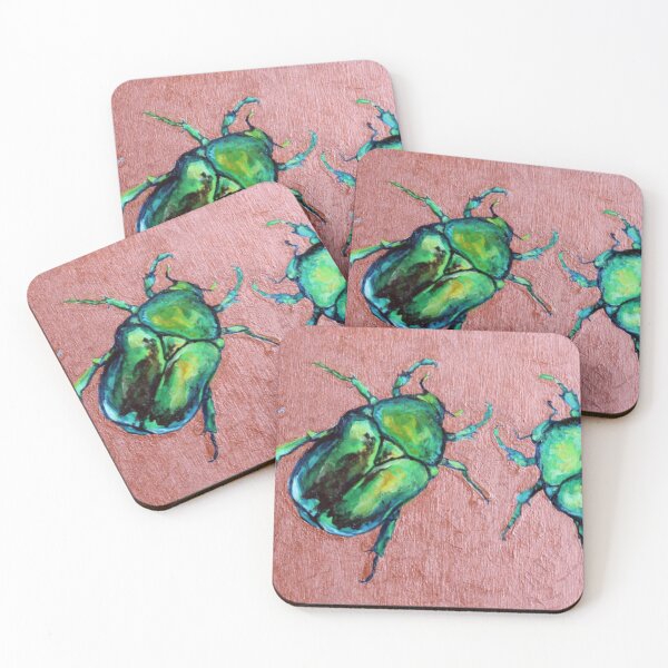 Item preview, Scarabs on Copper designed and sold by Lisa Kimberly Glickman.
