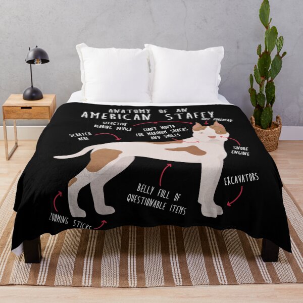 Item preview, American Staffordshire Terrier Amstaff Anatomy designed and sold by Clara Hollins.